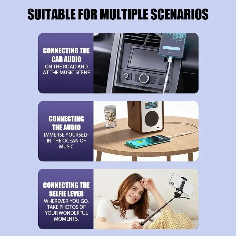 Original Kopfhörer Adapter für Apple iPhone 14 13 12 11 Pro Aux Audio Splitter Beleuchtung auf 3,5mm Adapter Kopfhörer anschluss Kabel