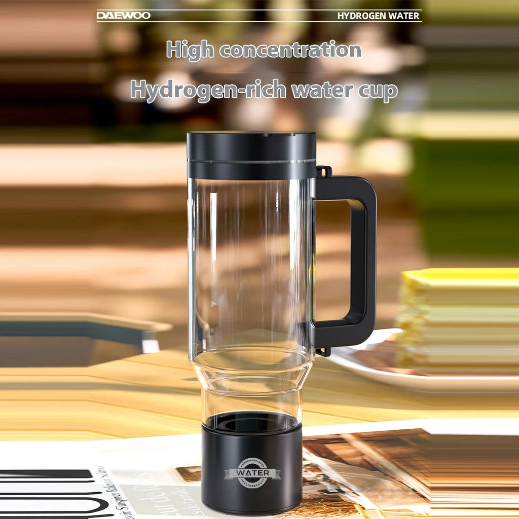 1L Haushaltswasserstoffwasserflasche mit großer Kapazität und hoher Konzentration, SPE-Elektrolyse kann Restchlor und Ozon trennen