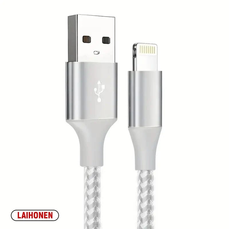 1M 2M 3M USB A zu Lightning MFi-zertifiziertes Kabel für iPhone 14 13 12 11 X XR Pro Max Schnellladekabel Ladegerät Datenkabel