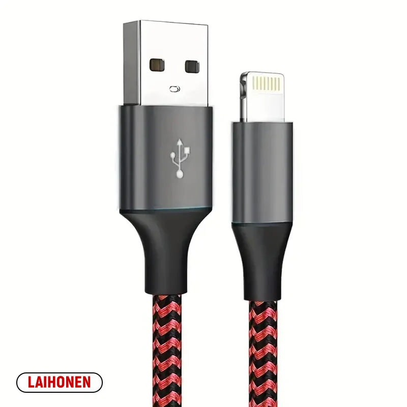 1M 2M 3M USB A zu Lightning MFi-zertifiziertes Kabel für iPhone 14 13 12 11 X XR Pro Max Schnellladekabel Ladegerät Datenkabel