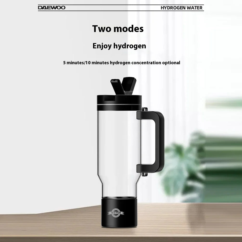 1L Haushaltswasserstoffwasserflasche mit großer Kapazität und hoher Konzentration, SPE-Elektrolyse kann Restchlor und Ozon trennen