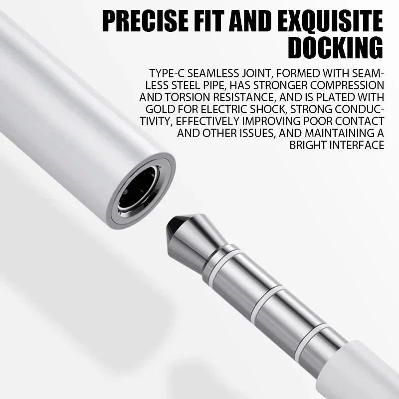 Original Kopfhörer Adapter für Apple iPhone 14 13 12 11 Pro Aux Audio Splitter Beleuchtung auf 3,5mm Adapter Kopfhörer anschluss Kabel