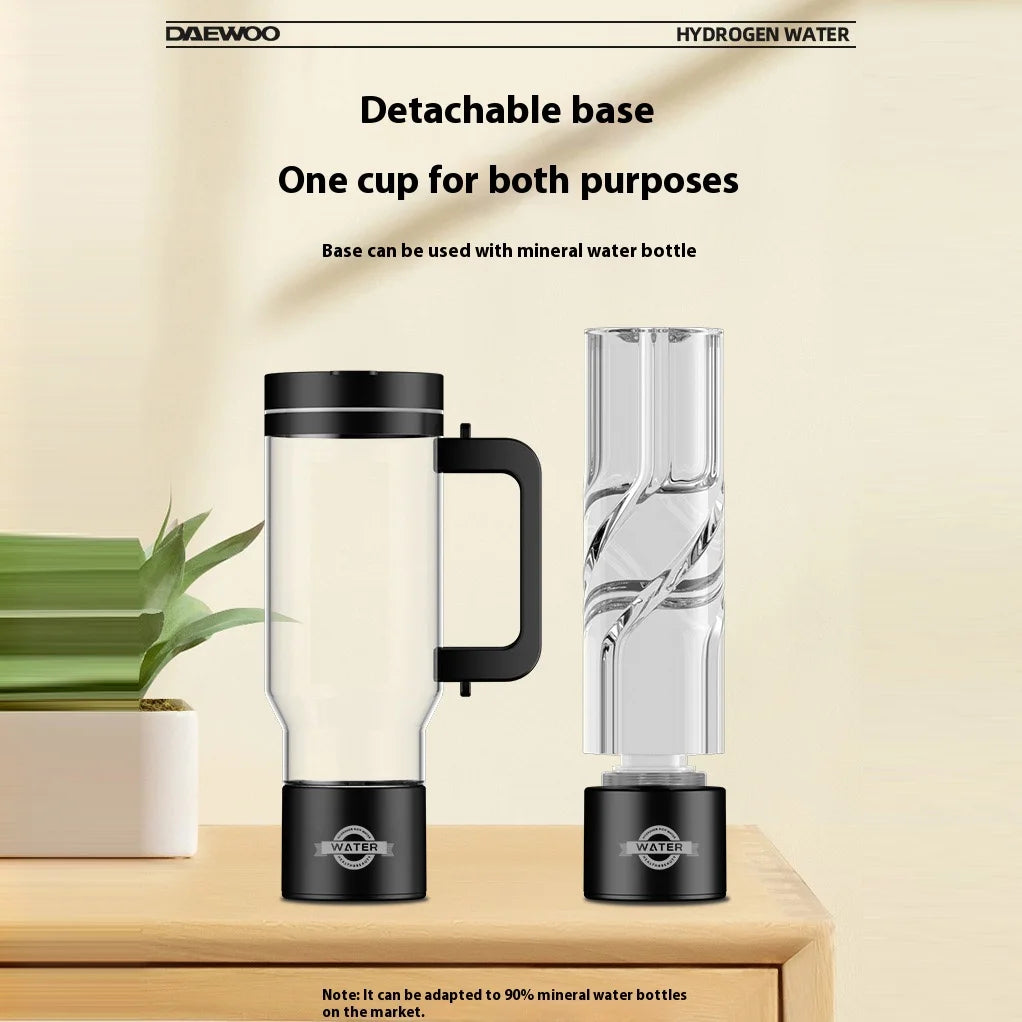 1L Haushaltswasserstoffwasserflasche mit großer Kapazität und hoher Konzentration, SPE-Elektrolyse kann Restchlor und Ozon trennen